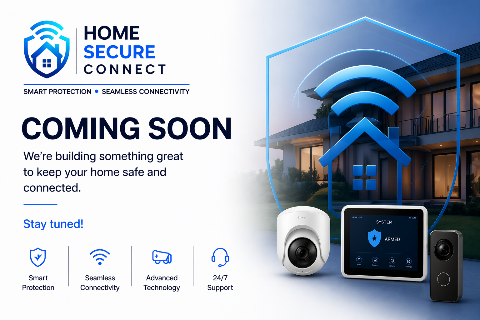 Home Secure Connect Coming Soon Desktop